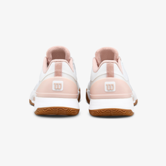 Giày Tennis Nữ Wilson Intrigue Tour Women's Tennis Shoes White / Cameo Rose / Gum1a WRS338930U