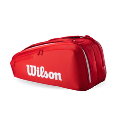 Túi Đựng Vợt Tennis Wilson Super Tour 9 Pack Red WR8036701001