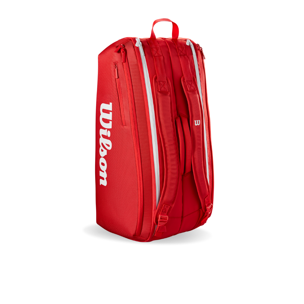 Túi Đựng Vợt Tennis Wilson Super Tour 9 Pack Red WR8036701001