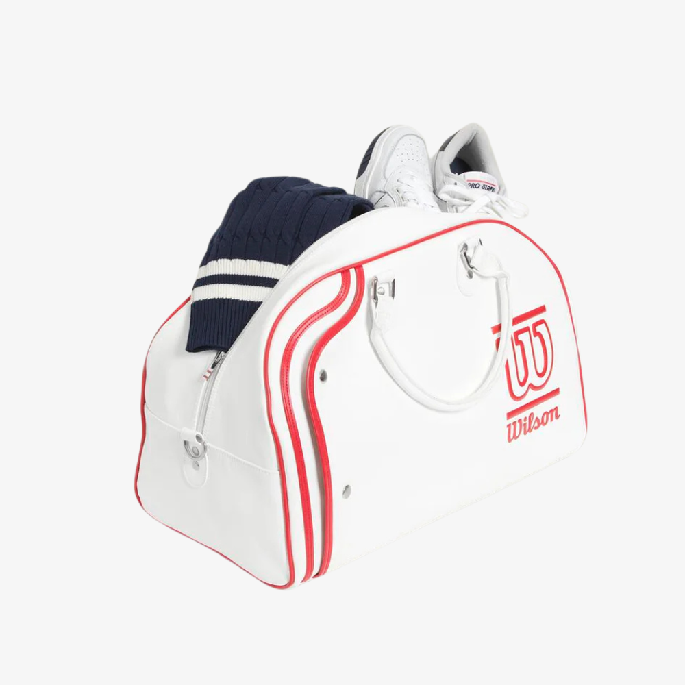 Túi Tennis Wilson U Wilson Heritage Gym Bag Black WU00092531