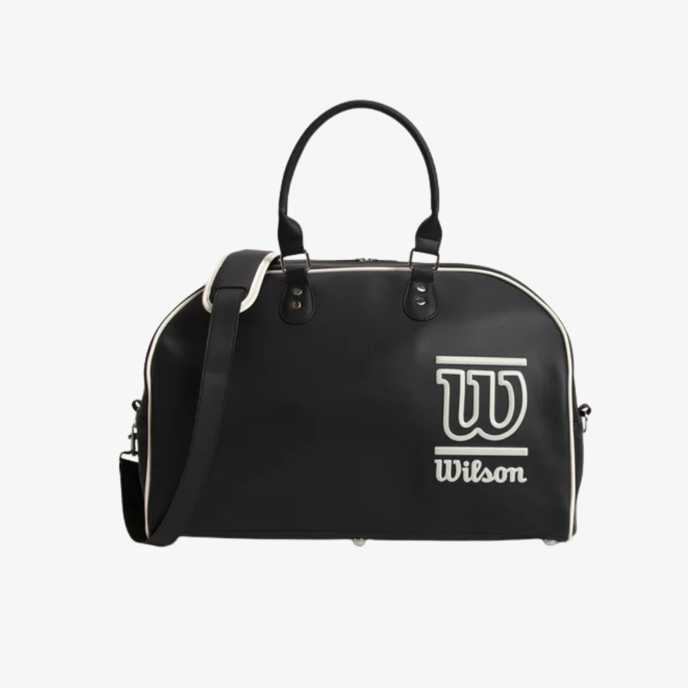 Túi Tennis Wilson U Wilson Heritage Gym Bag Black WU00092531