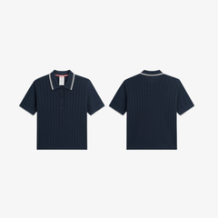 Áo Polo Thể Thao Nữ Wilson Women Addison Knit Polo - Pointell Polo Blue WE00362U001001