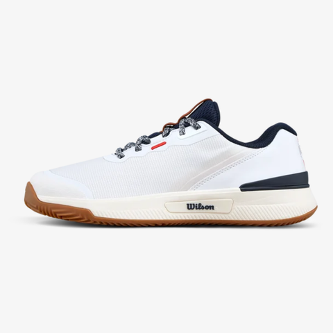 Giày Tennis Nữ Wilson Intrigue Pro Clay Women's Tennis Shoe White /Navy Blazer/Gum1a WRS338800U