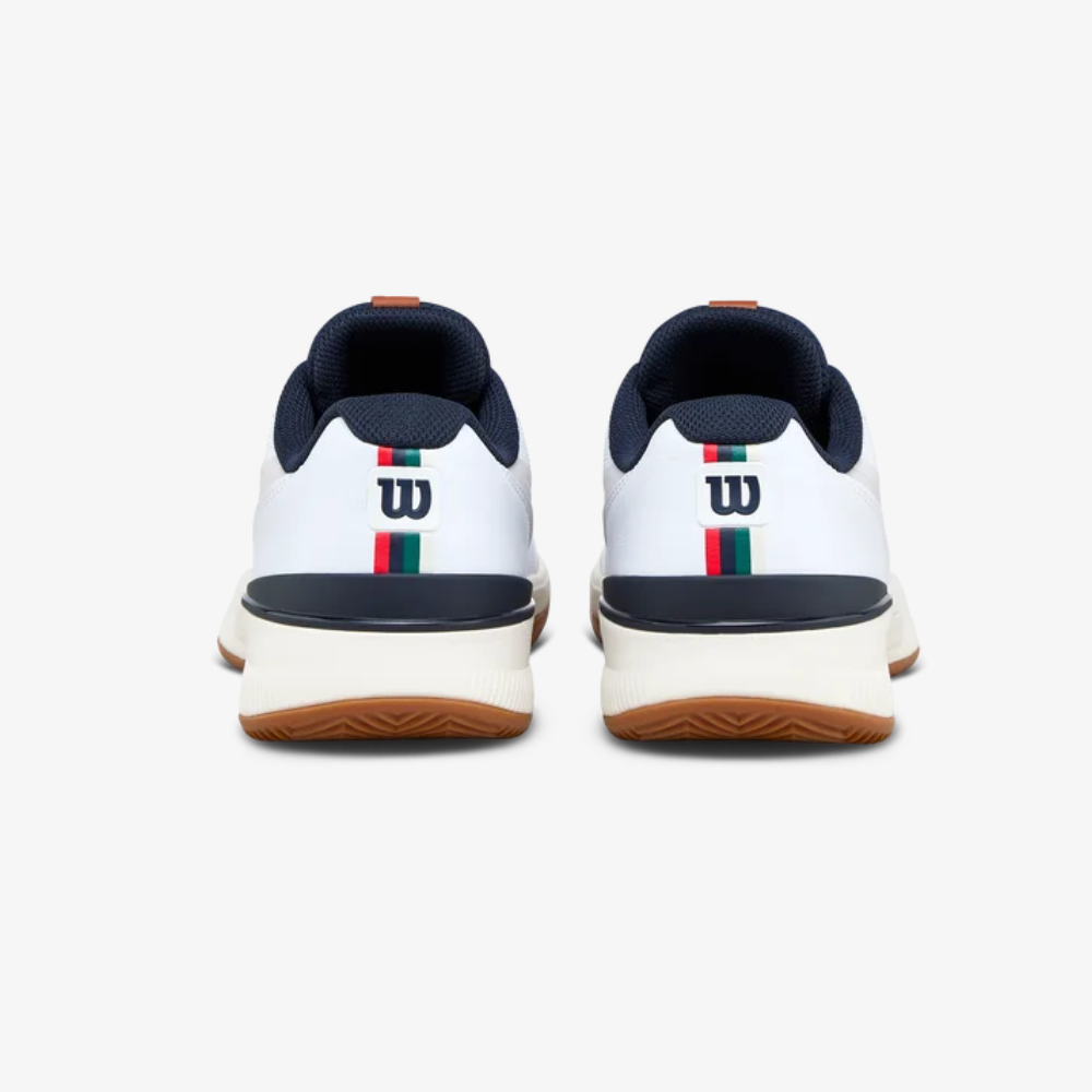 Giày Tennis Nữ Wilson Intrigue Pro Clay Women's Tennis Shoe White /Navy Blazer/Gum1a WRS338800U