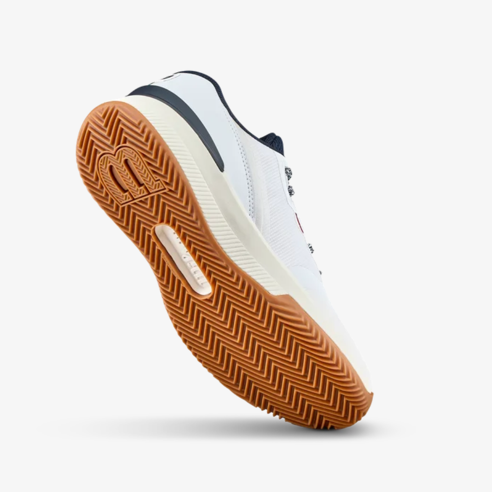 Giày Tennis Nữ Wilson Intrigue Pro Clay Women's Tennis Shoe White /Navy Blazer/Gum1a WRS338800U