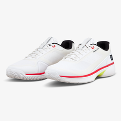Giày Tennis Nam Wilson Rush Lite 5 Men's Tennis Shoes White/Black/ Infrared WRS336360U