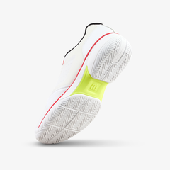 Giày Tennis Nam Wilson Rush Lite 5 Men's Tennis Shoes White/Black/ Infrared WRS336360U