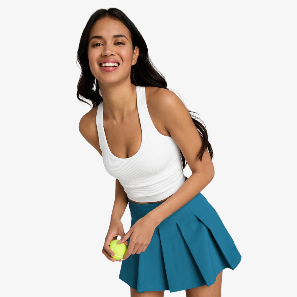 Chân Váy Nữ Wilson Classic Pleated Mini Skirt Lyons Blue WW00311U050001