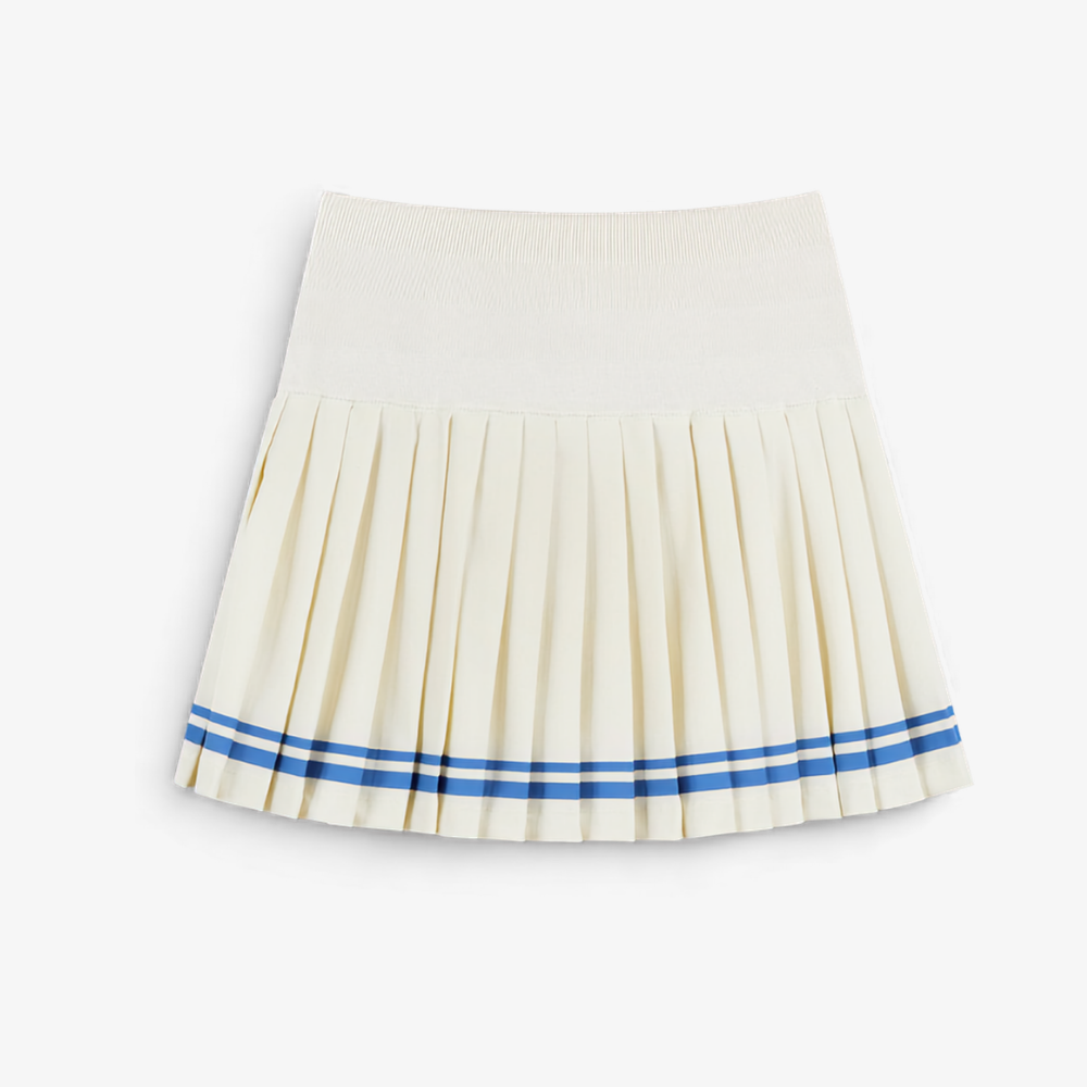 Chân Váy Nữ Wilson Women Midtown Tennis Skirt White Blue WW00160W002002