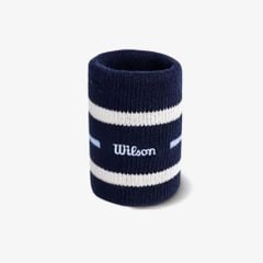 Băng Cổ Tay Thể Thao Wilson Unisex Classic Terry Wristbands Blue WA00087U001002
