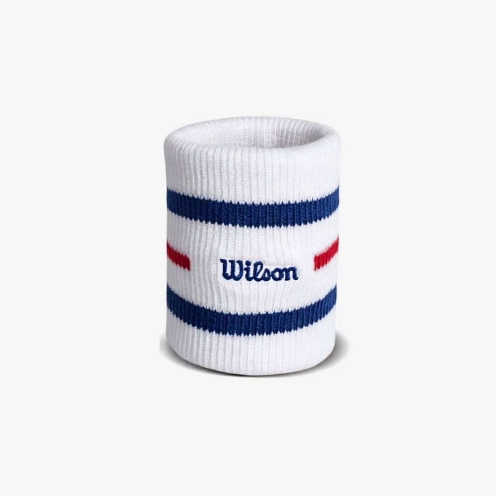 Băng Cổ Tay Thể Thao Wilson Unisex Classic Terry Wristbands Blue WA00087U043001