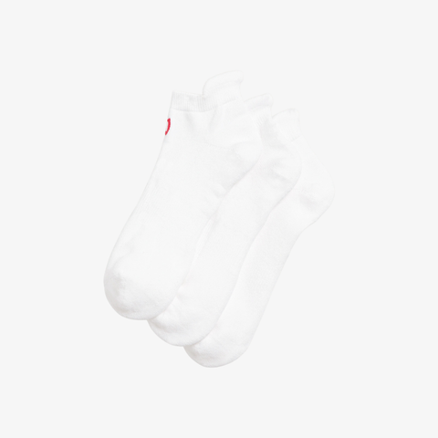 Tất Thể Thao Wilson Cushioned Ankle Tab Socks 3 Pack Bright White WU00137531WTA