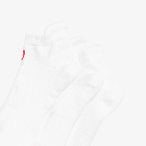 Tất Thể Thao Wilson Cushioned Ankle Tab Socks 3 Pack Bright White WU00137531WTA