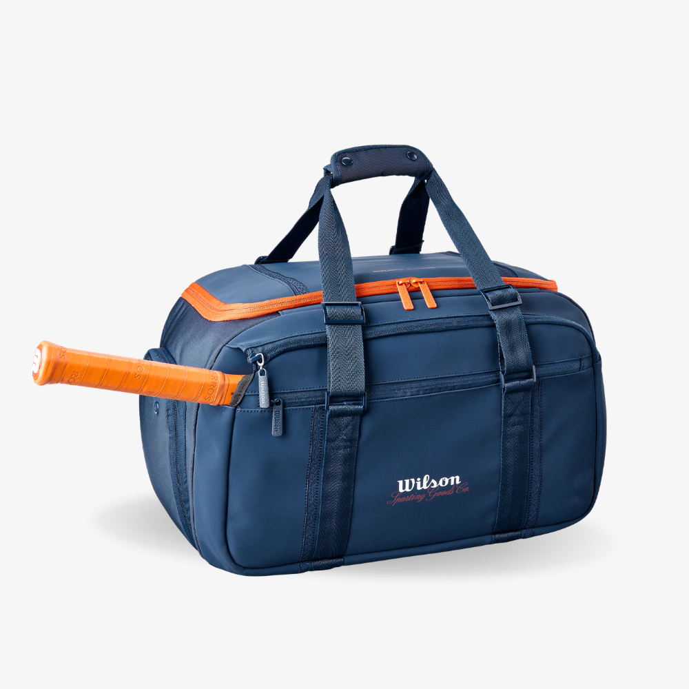 Túi đựng thể thao Wilson RG Roland Garros 2026 Sessionsoire Duffel Navy WR8053901001
