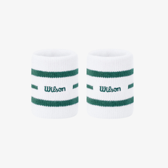 Băng Cổ Tay Thể Thao Wilson Unisex Classic Terry Wristbands Bright White WA00087W001001