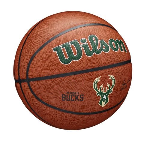Wilson NBA Team Alliance BSKT Mil Bucks Bóng Rổ Size 7 WZ4029317XB7