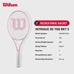 Vợt Tennis Wilson Intrigue SAKURA SE WR169410U