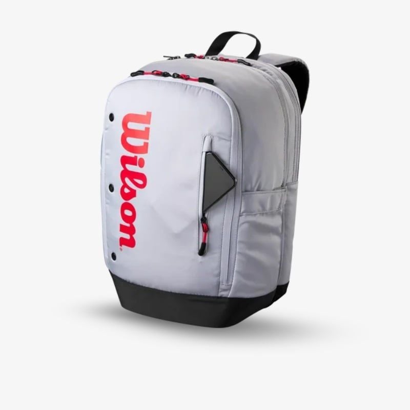 Balo Đựng Vợt Pickleball Wilson Gray/Red WR8905701001