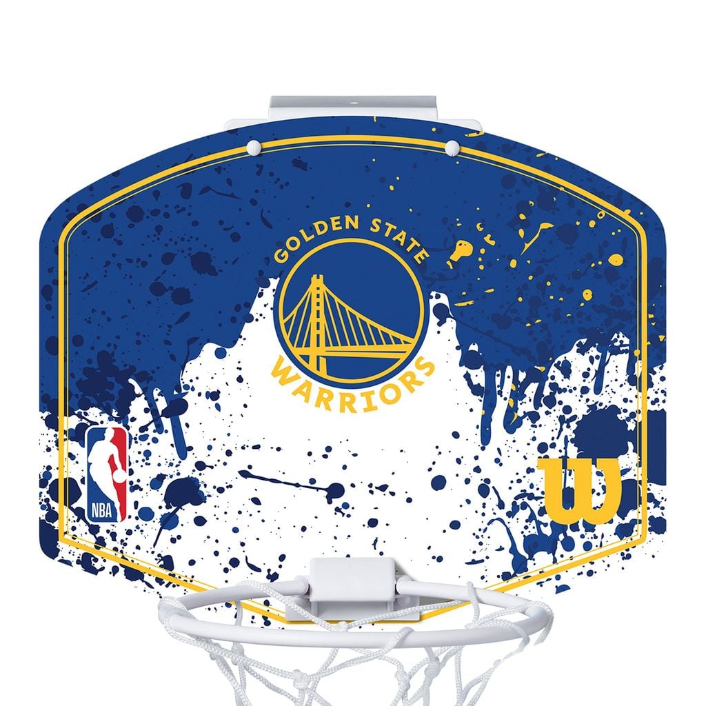 Wilson NBA TEAM MINI HOOP Bộ Bóng Rổ Mini GOLDEN STATE WARRIORS WTBA1302GOL