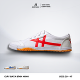  Giày Bata 3 sọc mũi da Bình Minh, giày quốc dân. 