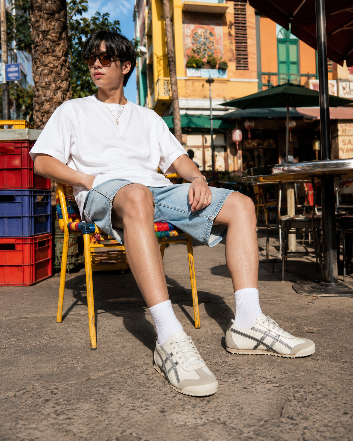  Giày Sneaker BM Moka Rubber Bubble Nam Nữ 