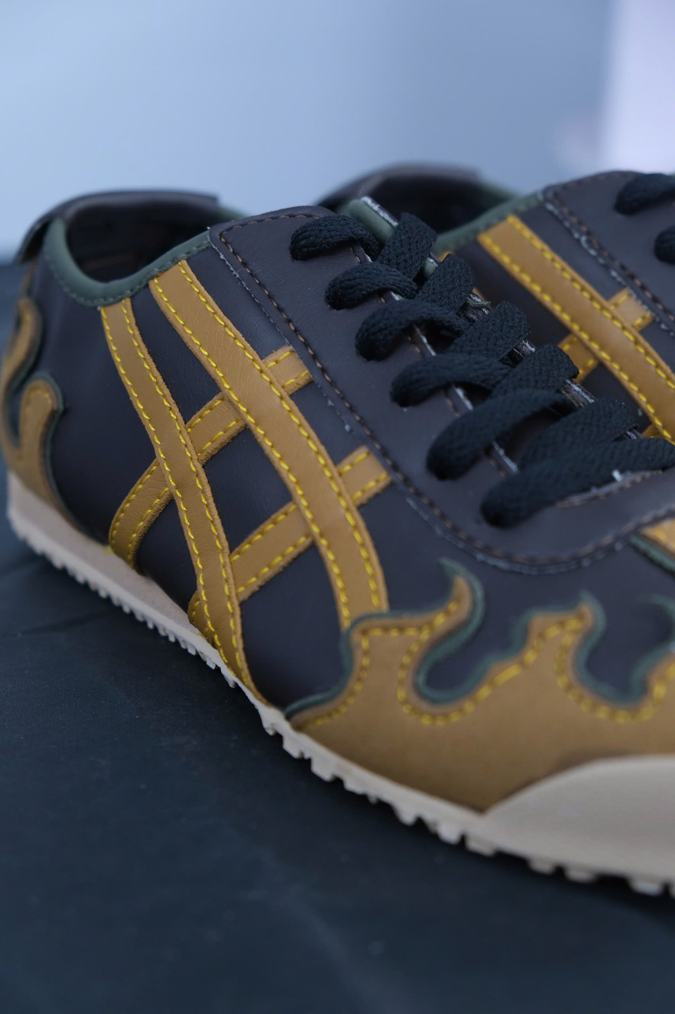  Siêu phẩm Sneakers BM Moka đế cao su chống trơn, công nghệ rubber bubble siêu êm 