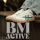  Giày Sneakers Daily nam nữ Active Trắng phối xanh - thiết kế trẻ trung dễ phối đồ 