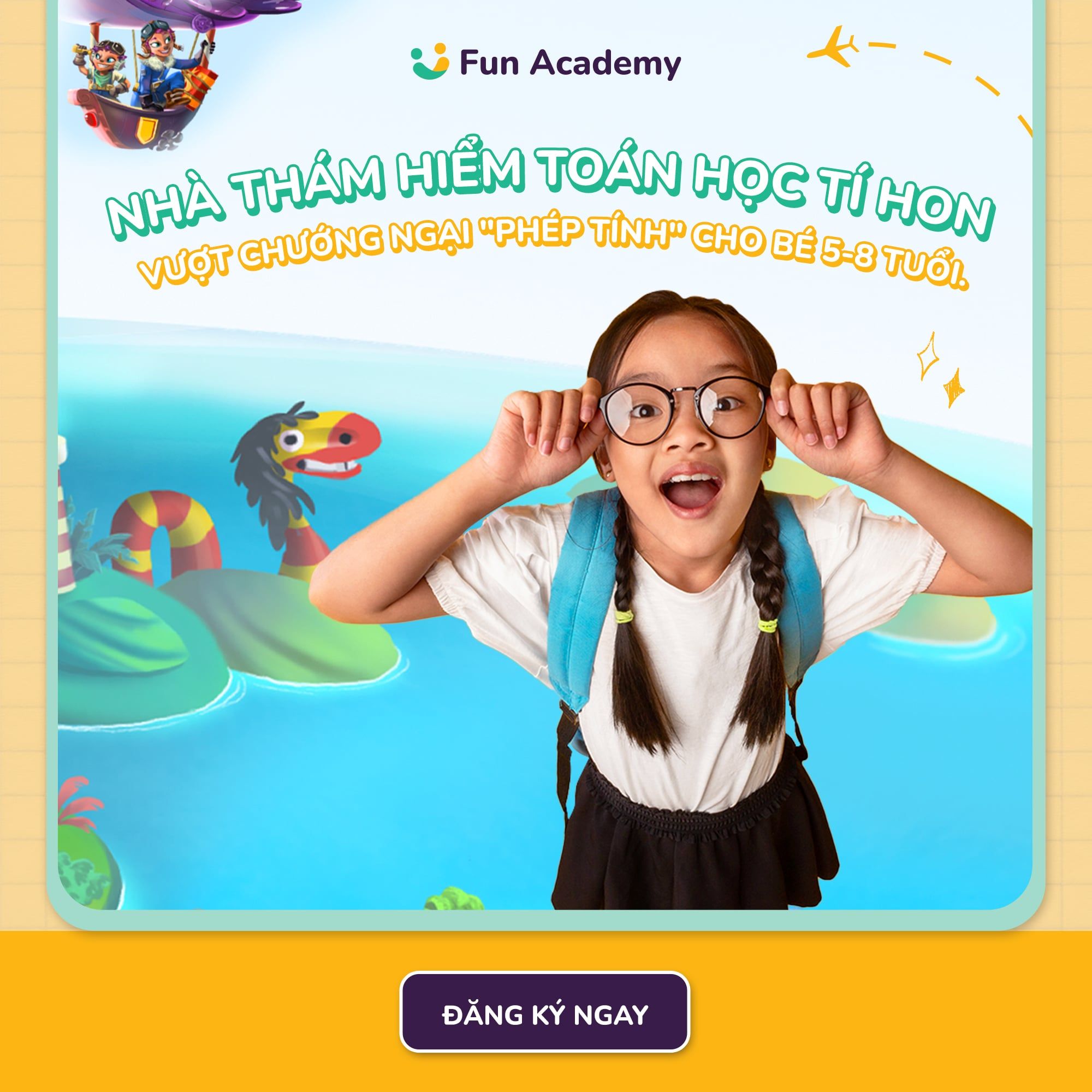  Nhà thám hiểm Toán tí hon - Khoá học Toán tư duy 5-8 tuổi (đã có Matific) 