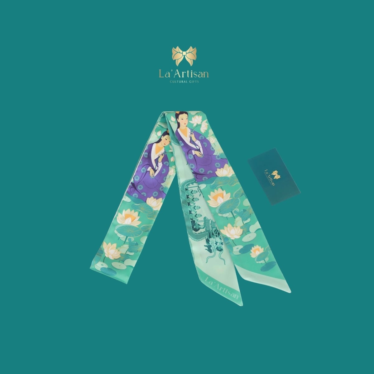 Khăn Twilly hoạ tiết An Tư Công chúa