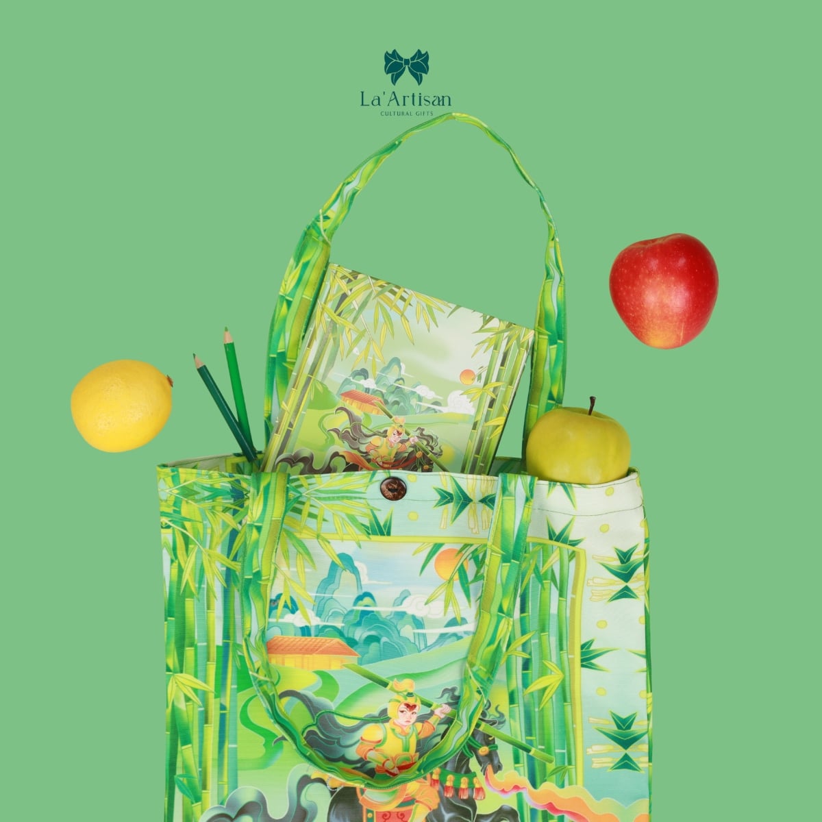 Túi tote họa tiết Thánh Gióng