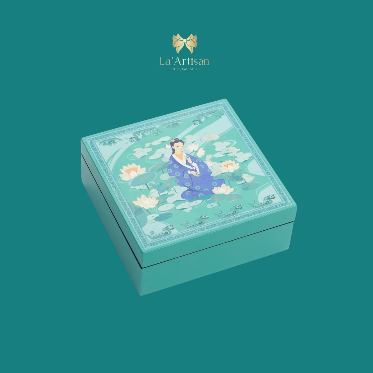 Hộp sơn mài hoạ tiết An Tư