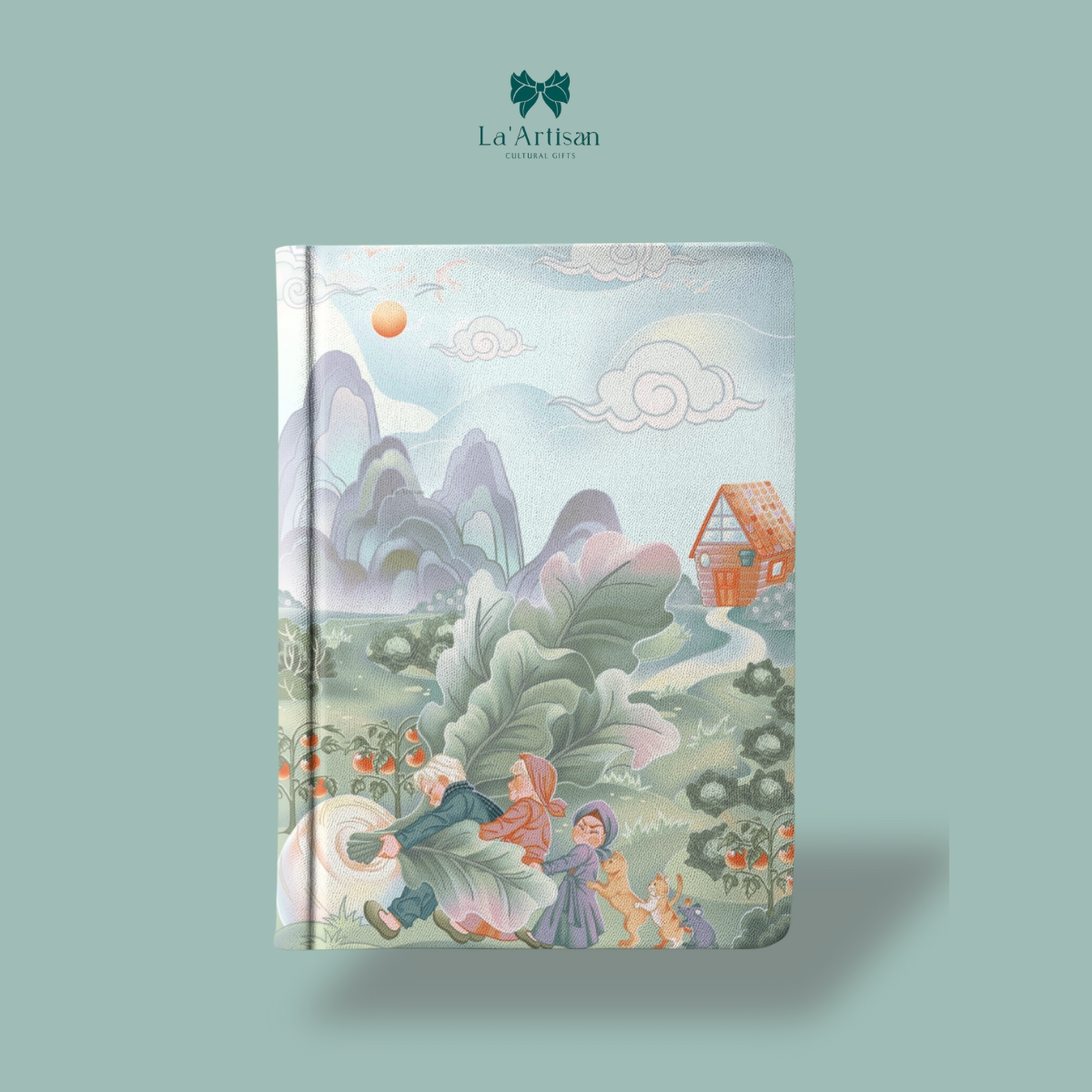 Sổ tay hoạ tiết Nhổ củ cải