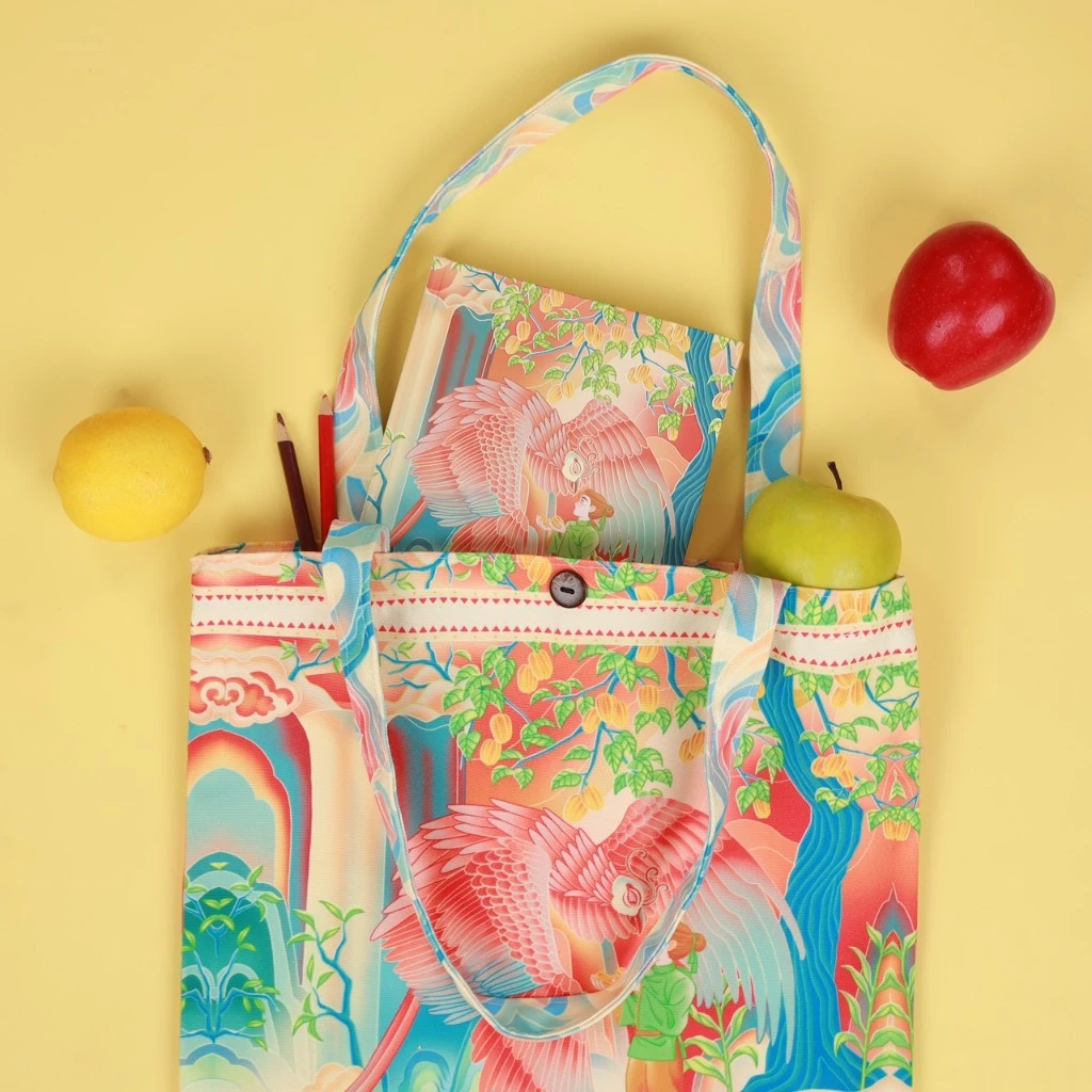 Túi tote họa tiết Cây khế