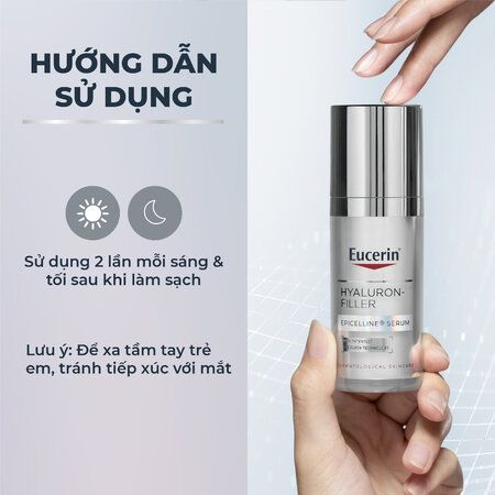Serum Eucerin Giảm Dấu Hiệu Lão Hóa 30ml Hyaluron-Filler Epicelline