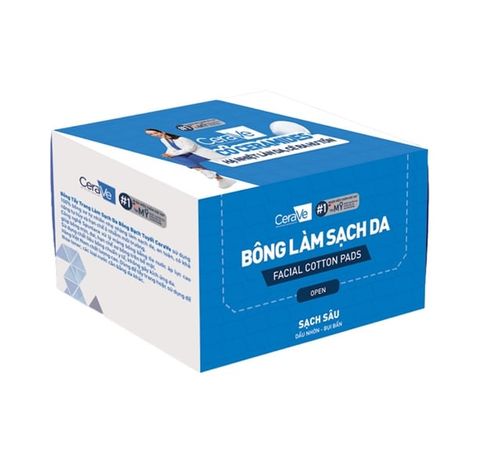 [GIFT] Bông tẩy trang sạch sâu Cerave 150 miếng