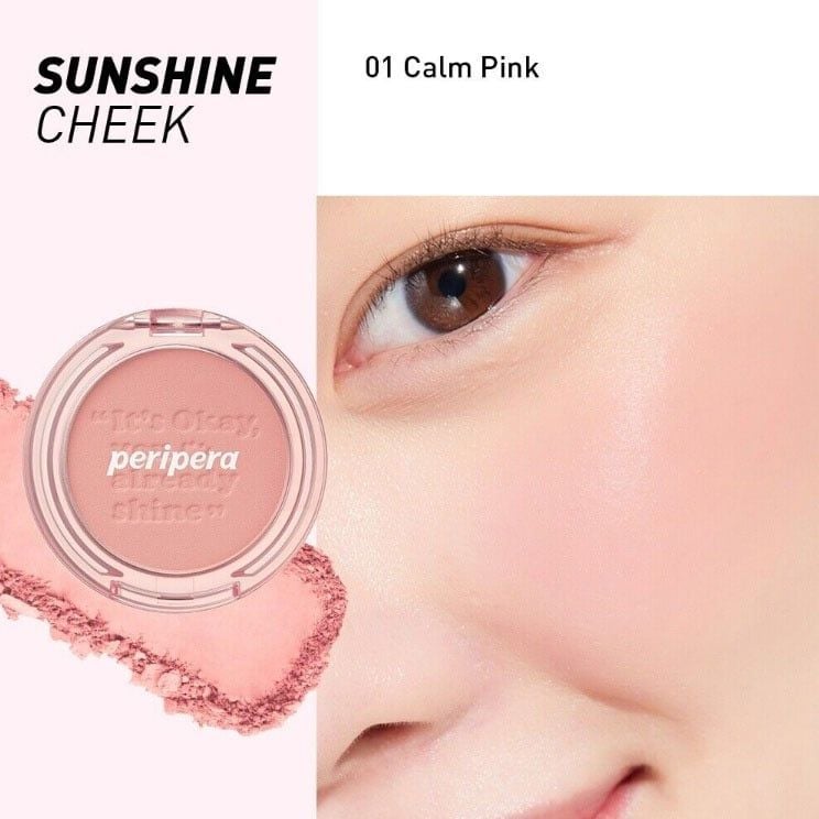 Phấn Má Hồng Peripera Pure Blushed Sunshine Cheek 4.2g