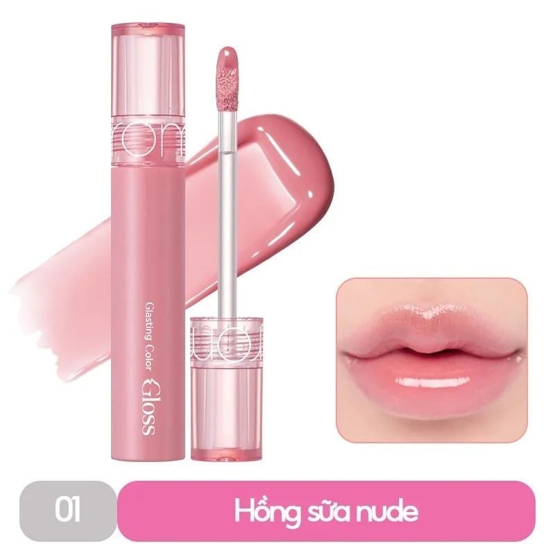 Son Bóng Romand Glasting Color Gloss 01