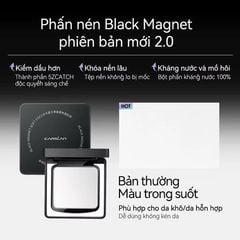Phấn Phủ Carslan Black Magnet Soft Focus Powder Dạng Nén Bản 2.0 8g