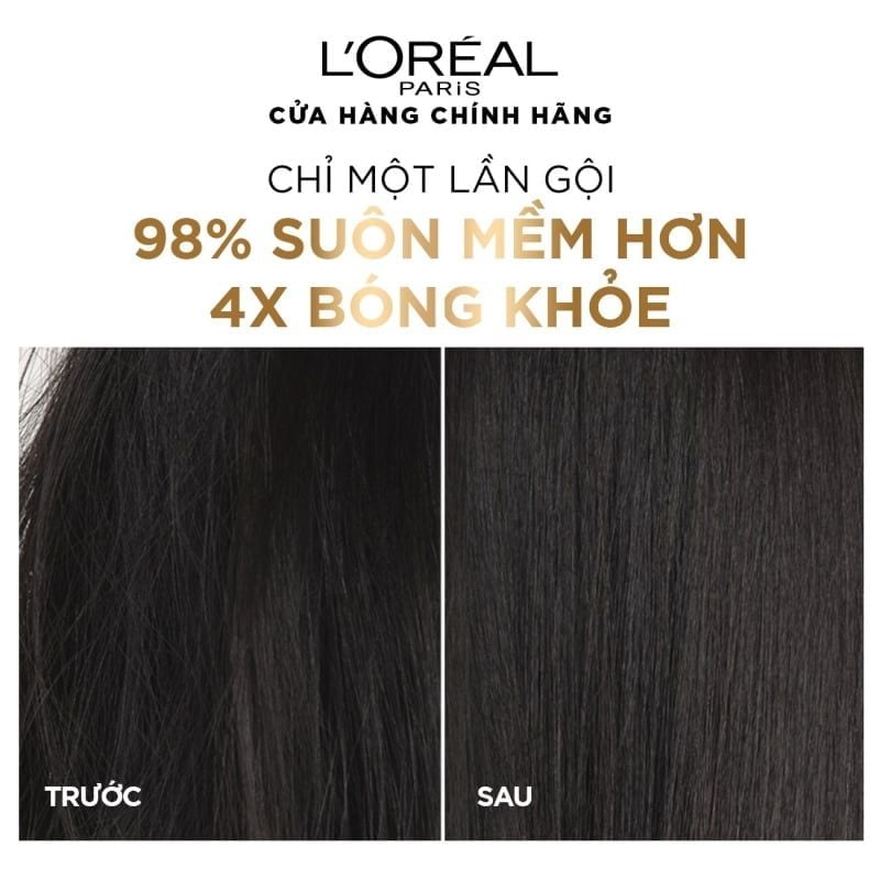 Dầu Gội, Dầu Xả L'oreal Dưỡng Tóc Suôn Mượt Cao Cấp Extraordinary Oil Smooth 440ml