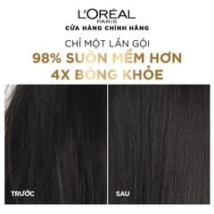 Dầu Gội, Dầu Xả L'oreal Dưỡng Tóc Suôn Mượt Cao Cấp Extraordinary Oil Smooth 440ml