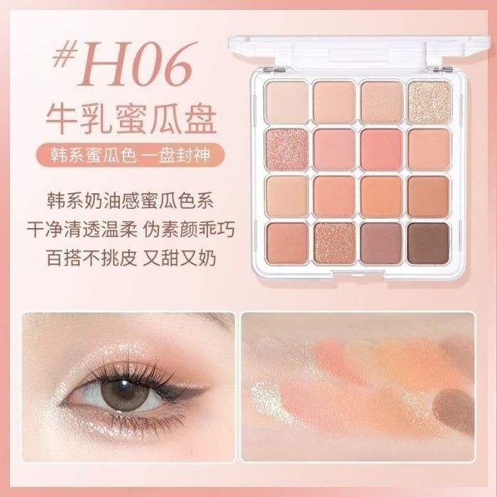 Bảng Phấn Mắt Hold Live 16 Ô Sunset Magic  Eyeshadow Tray