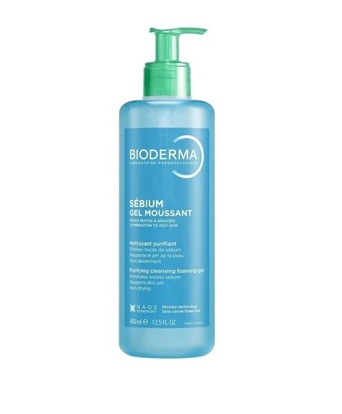 Sữa rửa mặt dạng gel Bioderma sebium