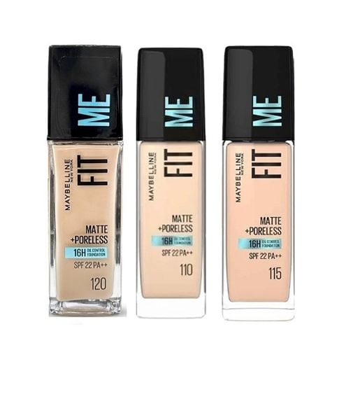 Kem nền Maybelline Fit me matte poreless