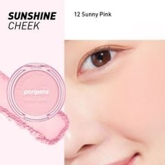 Phấn Má Hồng Peripera Pure Blushed Sunshine Cheek 4.2g