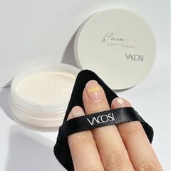 Bông Phấn Khô Trang Điểm Tam Giác Màu Đen Vacosi - BP52