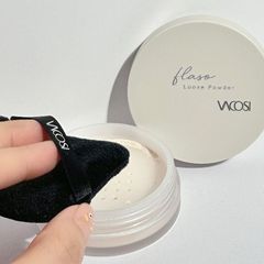 Bông Phấn Khô Trang Điểm Tam Giác Màu Đen Vacosi - BP52