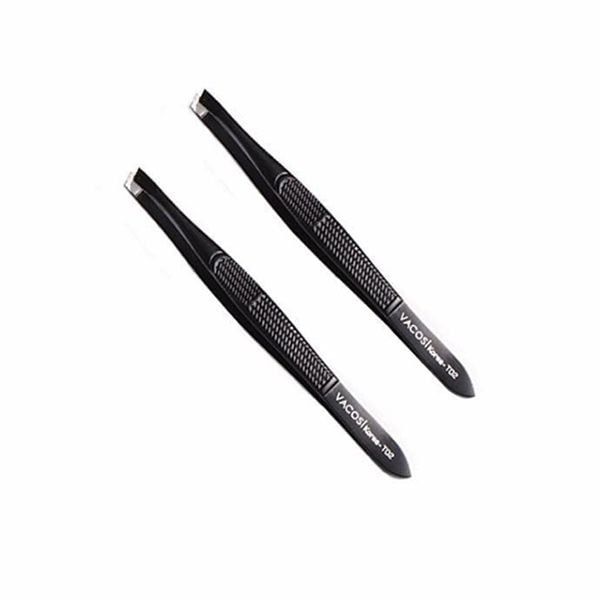 Nhíp đầu xéo Vacosi Slanted Tweezers - T02