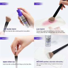 Xịt rửa cọ khô Vacosi Brush Spray Fasst Action RC05 60ml