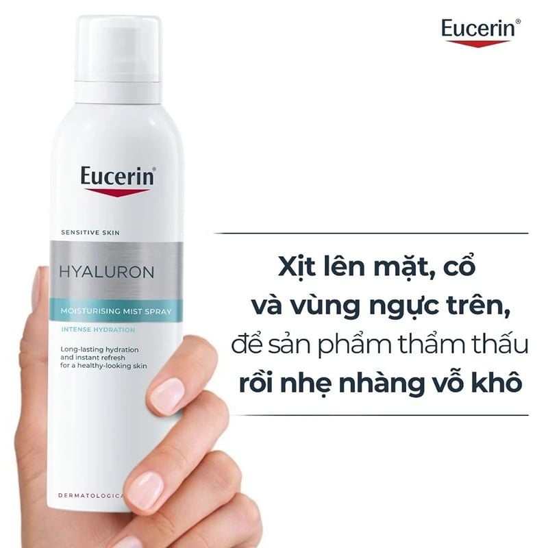 Xịt Dưỡng Ẩm Eucerin Cho Da Nhạy Cảm