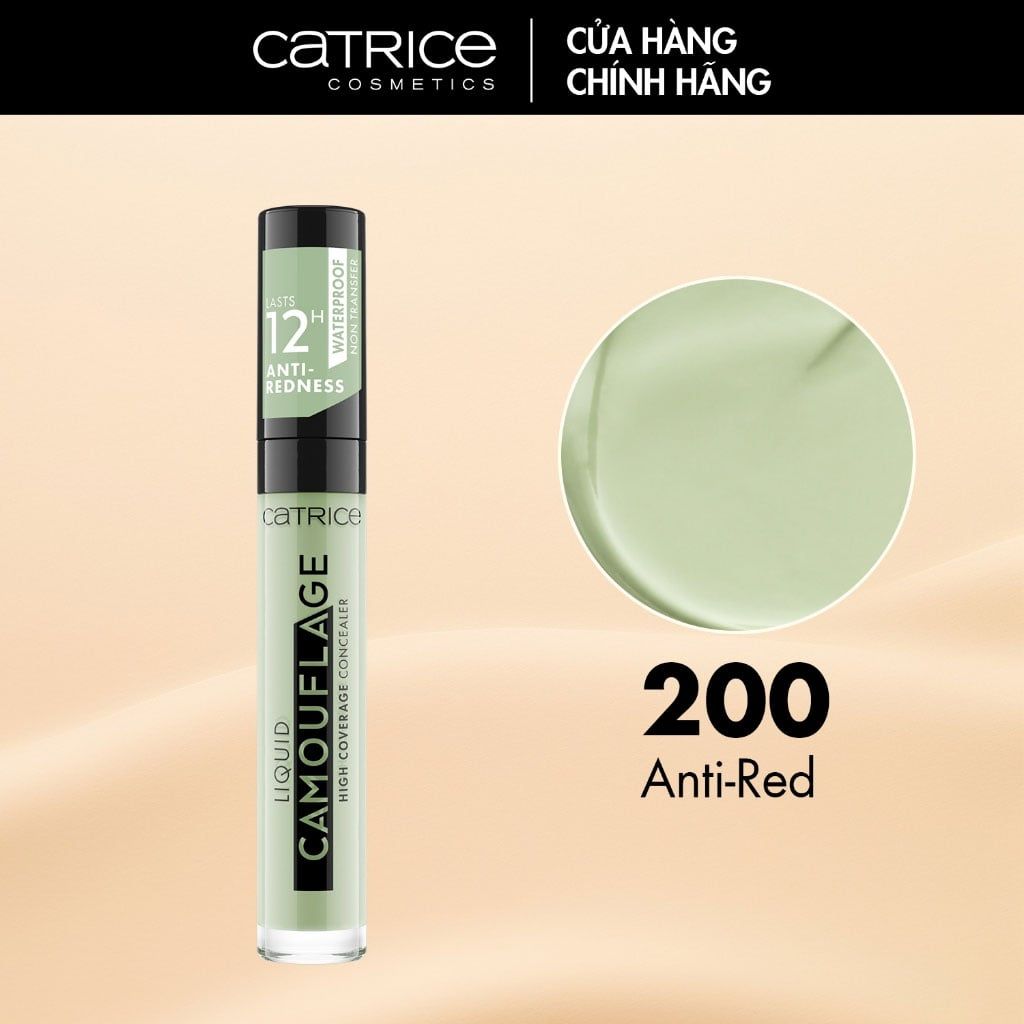 Che Khuyết Điểm  Catrice Camouflage Concealer Liquid Chống Trôi 5ml